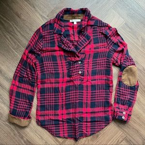 Skies Are Blue Maguire Elbow Parch Top